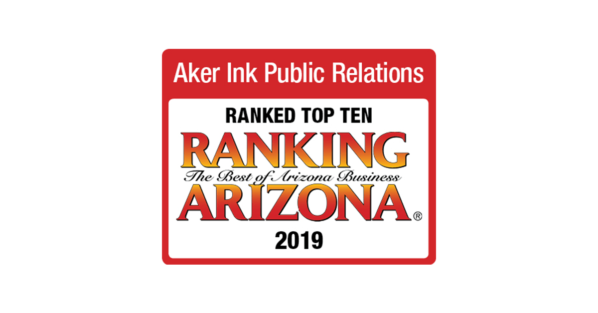 Ranking Arizona Top 10 Public Relations Firms