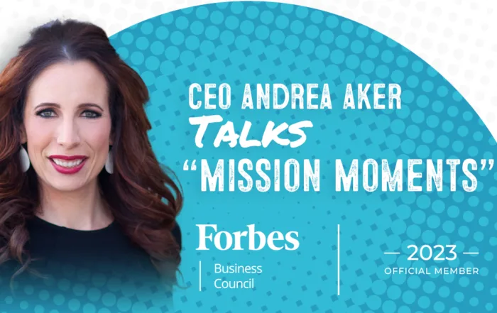 Andrea Aker talks company values for Forbes Business Council