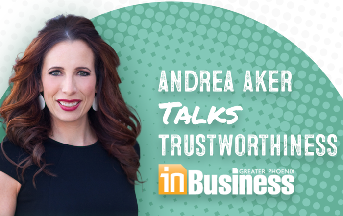 CEO Andrea Aker Shares Insights with In Business on Maintaining Client Trust Through Transparency