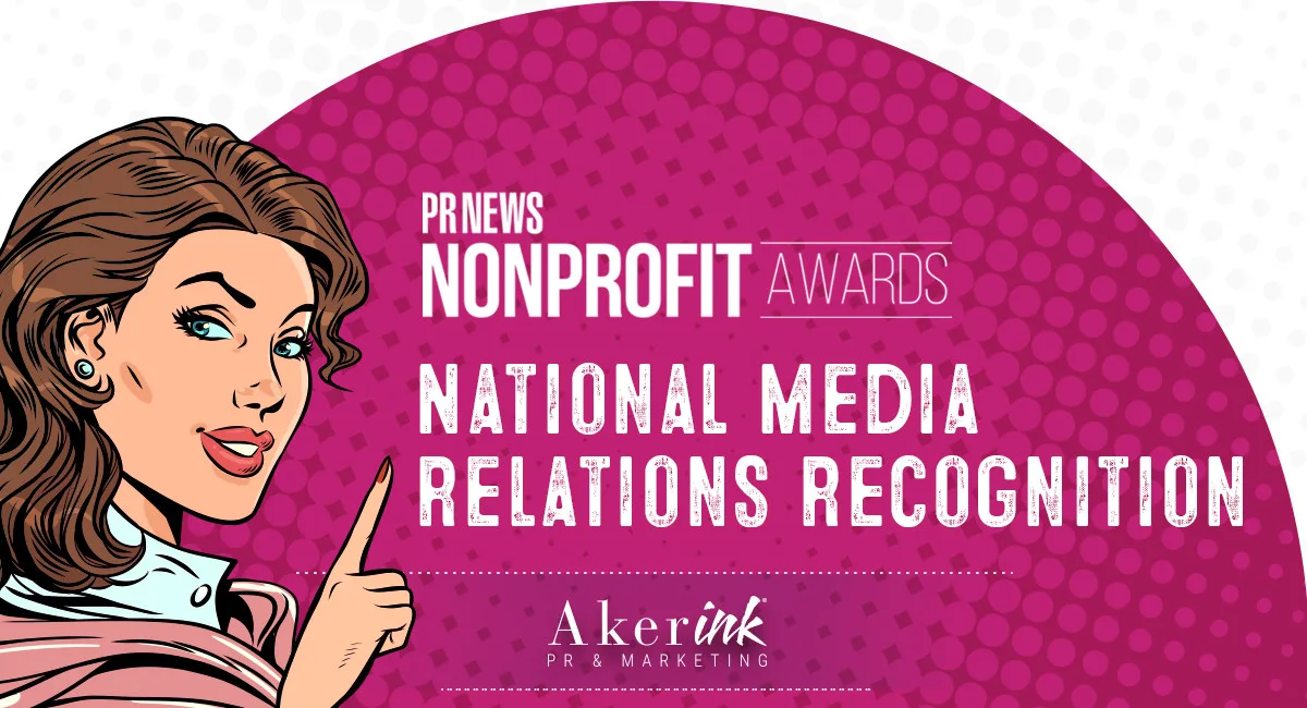 Aker Ink Receives National Recognition for Media Relations