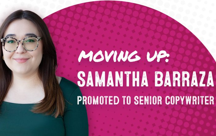 Senior Copywriter Samantha Barraza
